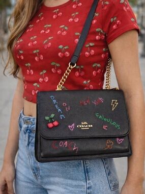 One-of-a-kind Coach bag ✨ 🩷💙🩷💙💚